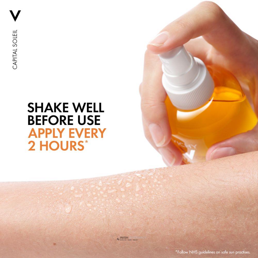 Vichy Capital Soleil Protective Water Tan Enhancing SPF30 200ml