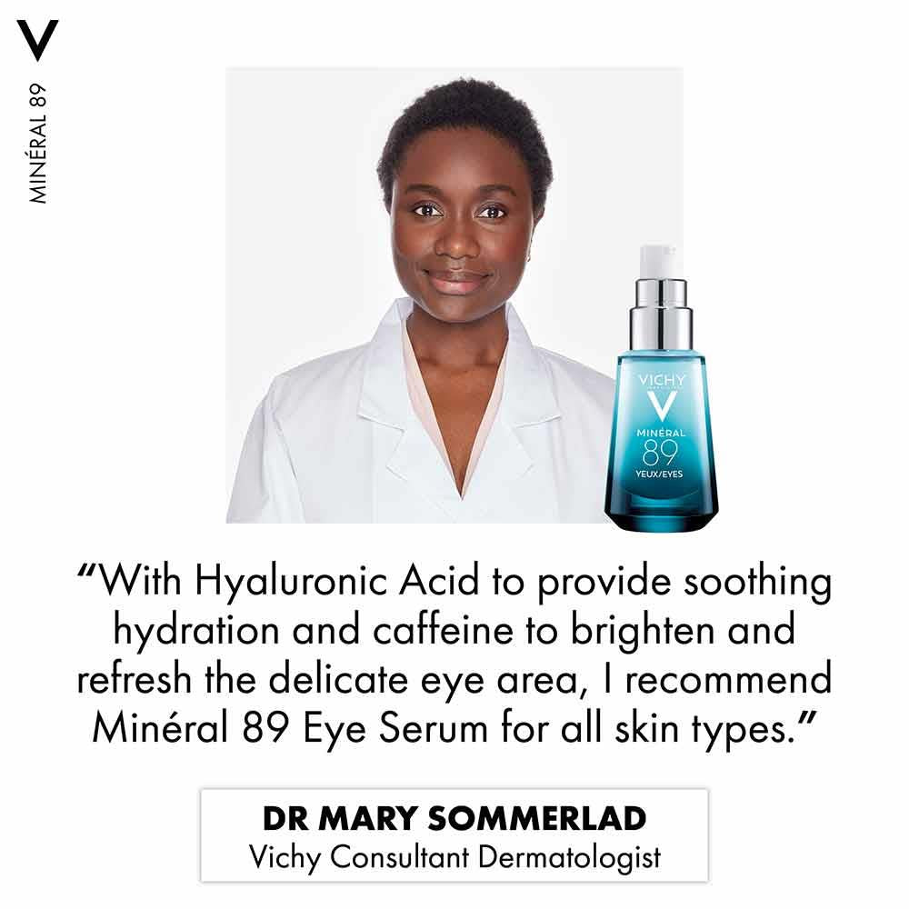 Vichy Mineral 89 Eyes with Hyaluronic Acid & Caffeine 15ml