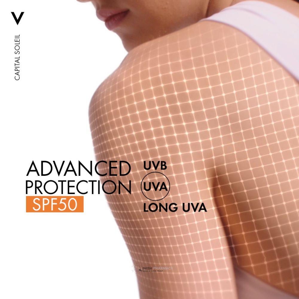 Vichy Capital Soleil Protective Water Tan Enhancing SPF50 200ml