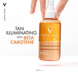 Vichy Capital Soleil Protective Water Tan Enhancing SPF50 200ml