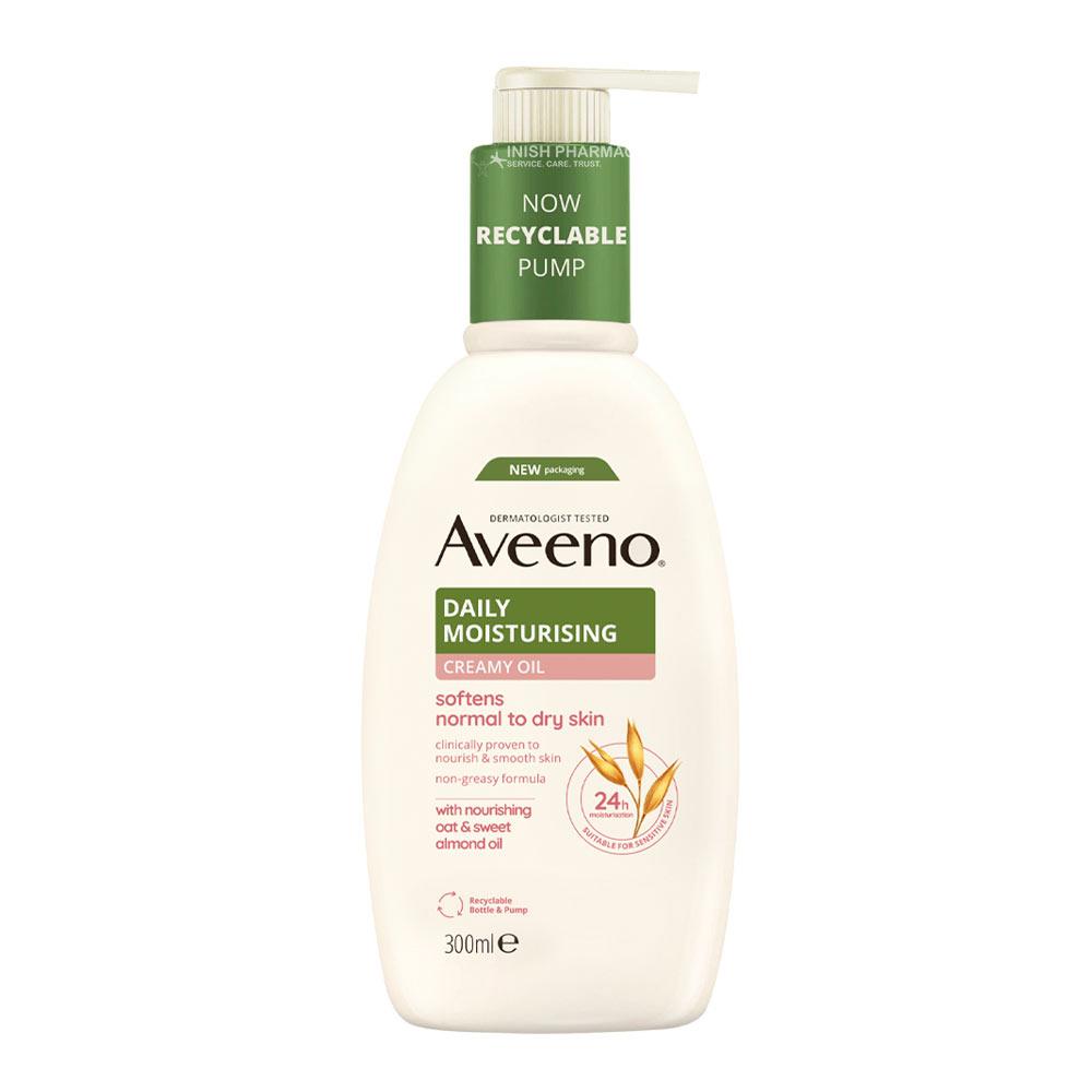 Aveeno Moisturising Creamy Oil Pump 300ml