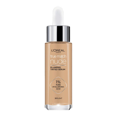 L'Oreal True Match Nude Plumping Tinted Serum 2-3 Light by L'Oréal