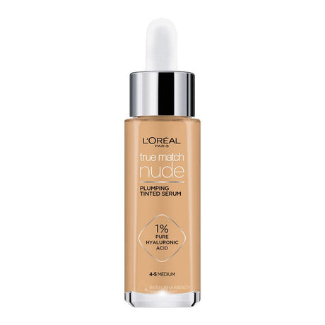 L'Oreal True Match Nude Plumping Tinted Serum 4-5 Medium by L'Oréal