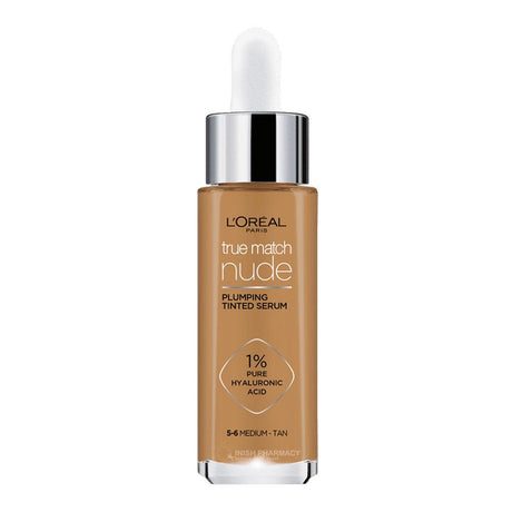 L'Oreal True Match Nude Plumping Tinted Serum 5-6 Medium Tan by L'Oréal