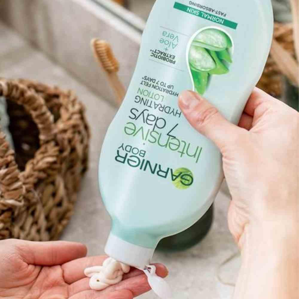 Garnier Body Intensive 7 Days Hydrating Lotion Normal Skin Aloe Vera 400ml