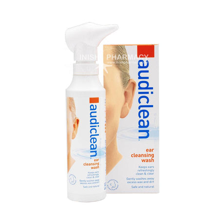 Audiclean Ear Cleansing Wash 115ml – for gentle ear care and hygiene