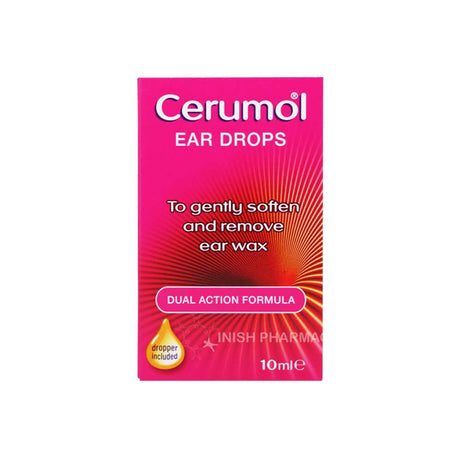 Cerumol Ear Drops Solution 10ml – gently clears and soothes ear discomfort