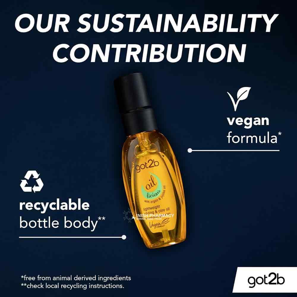 Schwarzkopf Got2b Oil-Licious Tame & Shine Styling Oil 50ml