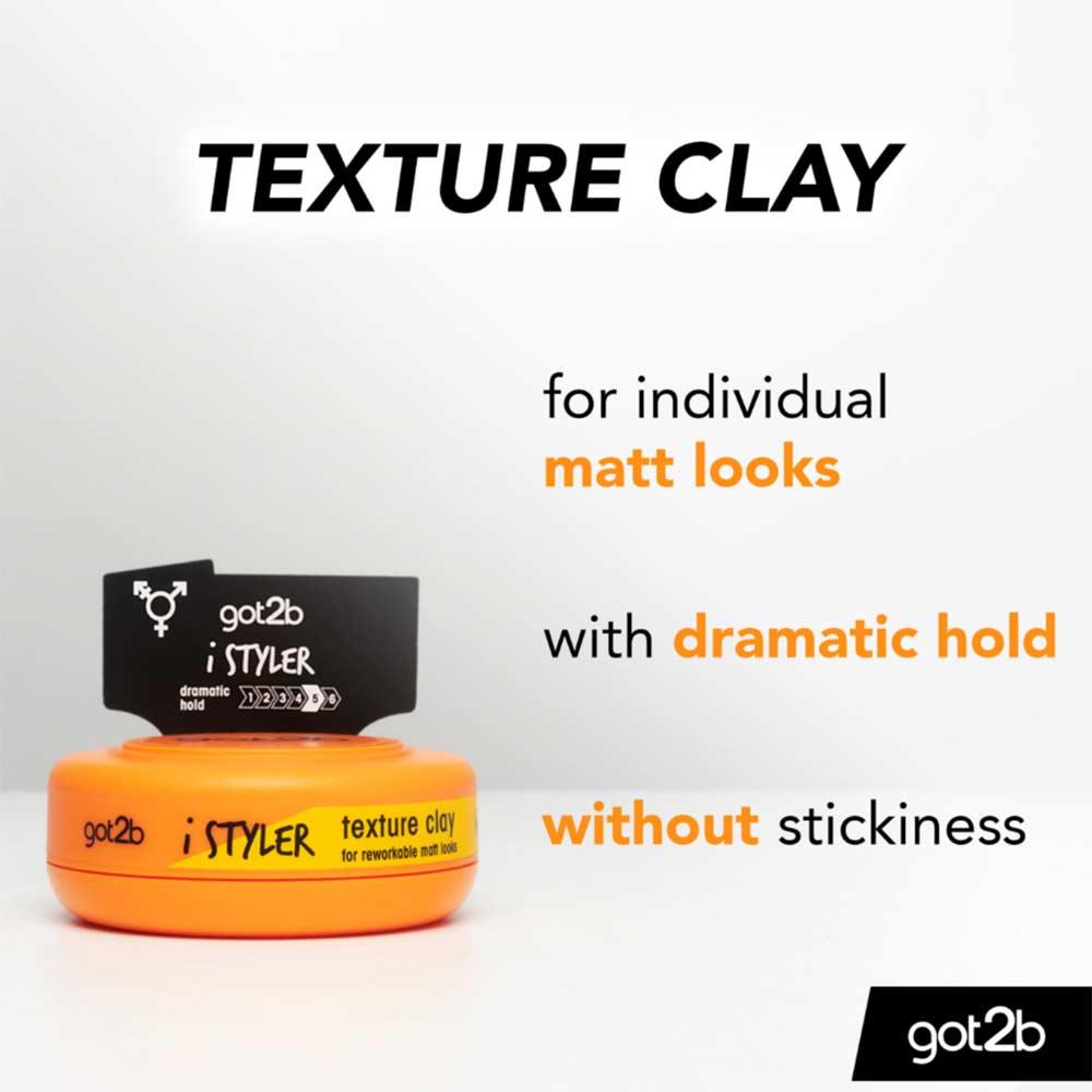Schwarzkopf Got2b iStylers Texture Clay 75ml