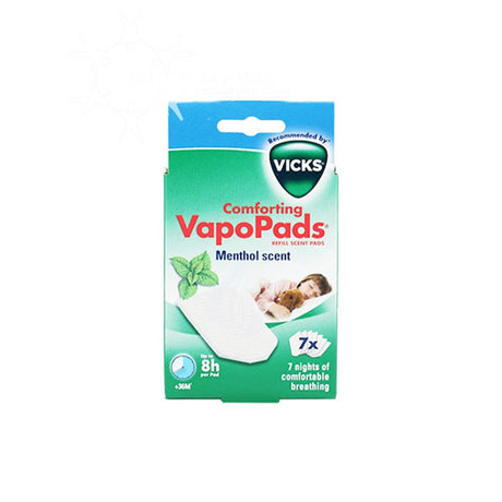 Vicks Comforting VapoPads Refill Menthol Scent Pads 7 Pack – relieves nasal congestion and sinus pressure