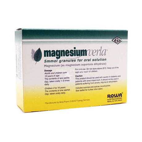 Magnesium Verla Granules 20 Pack – magnesium to support muscle function and reduce tiredness
