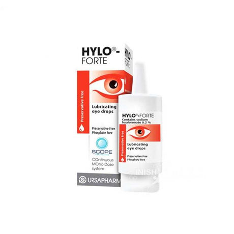 Hylo-Forte Eye Drops Preservative Free 7.5ml – soothes and hydrates dry, irritated eyes