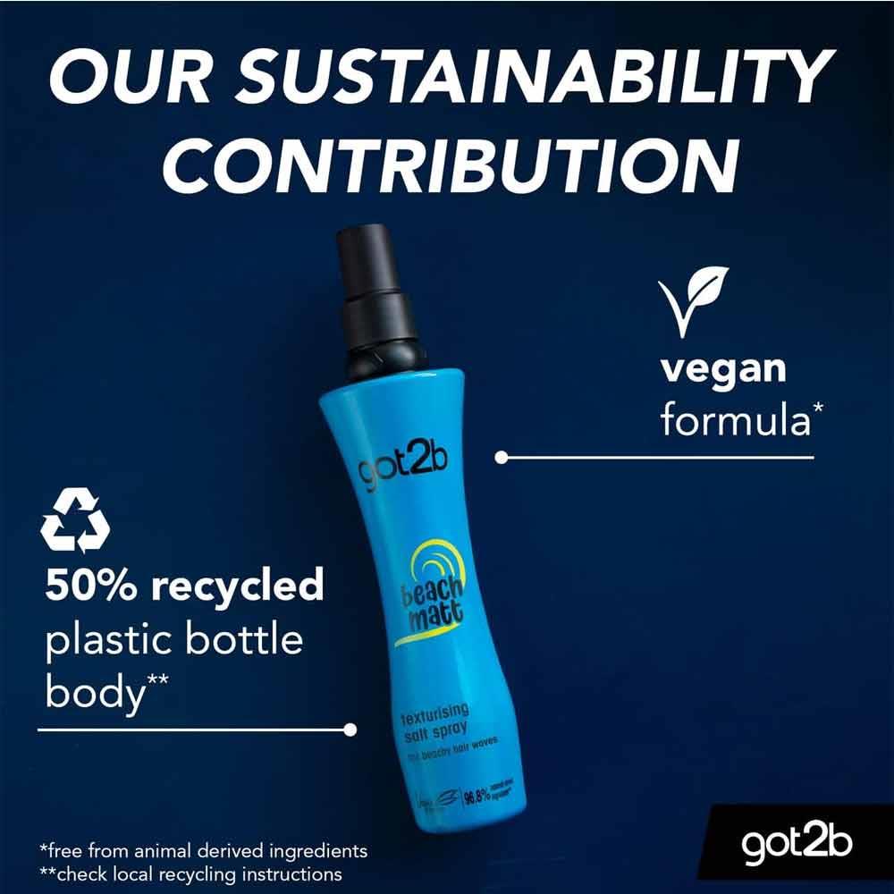 Schwarzkopf Got2b Beach Matt Texturizing Salt Spray 200ml