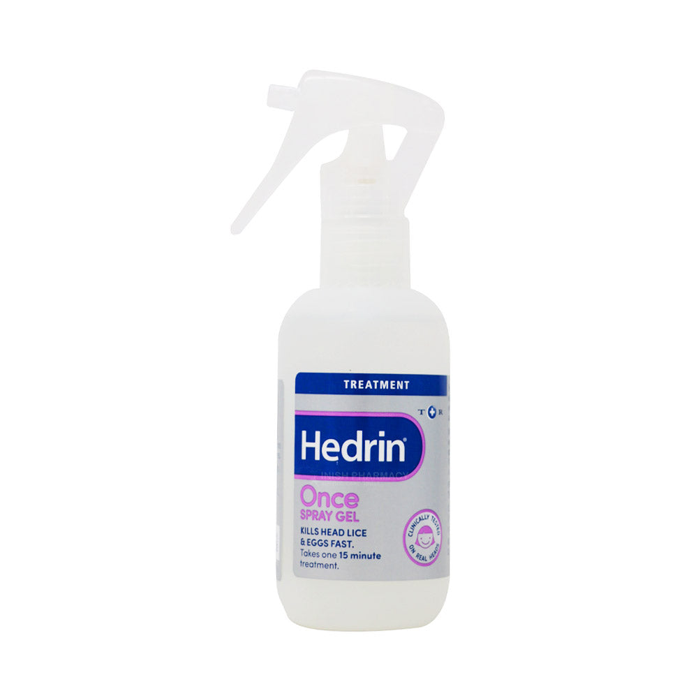 Hedrin Once Head Lice Spray Gel 100ml