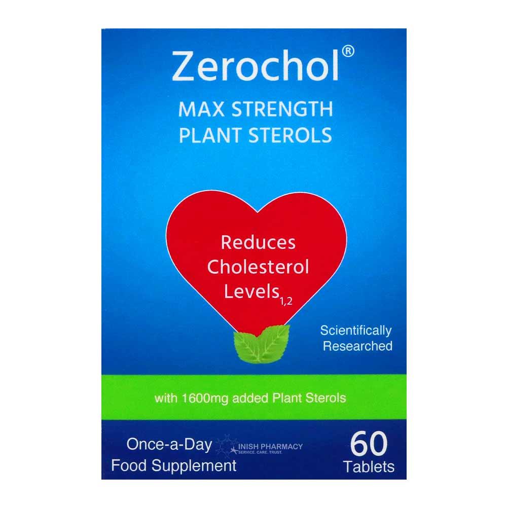 Zerochol Plant Sterols 60 Tablets