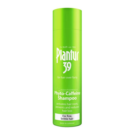Plantur 39 Phyto Caffeine Shampoo for Fine Brittle Hair 250ml – with caffeine to stimulate and support hair growth