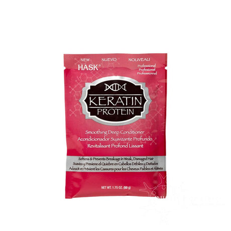 Hask Keratin Protein Smoothing Deep Conditioner 50g – with keratin to smooth, strengthen and repair hair