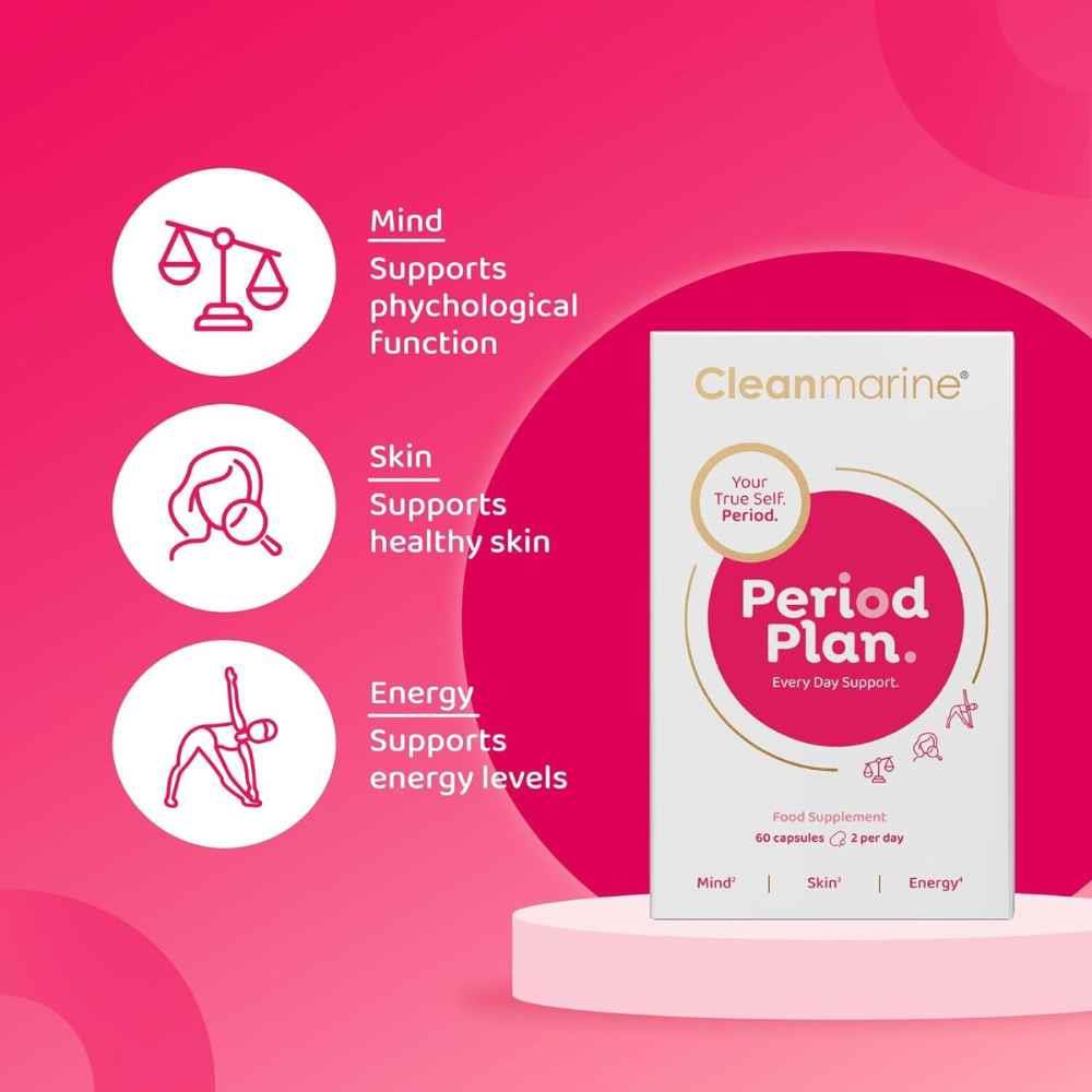 Cleanmarine Period Plan 60 Capsules