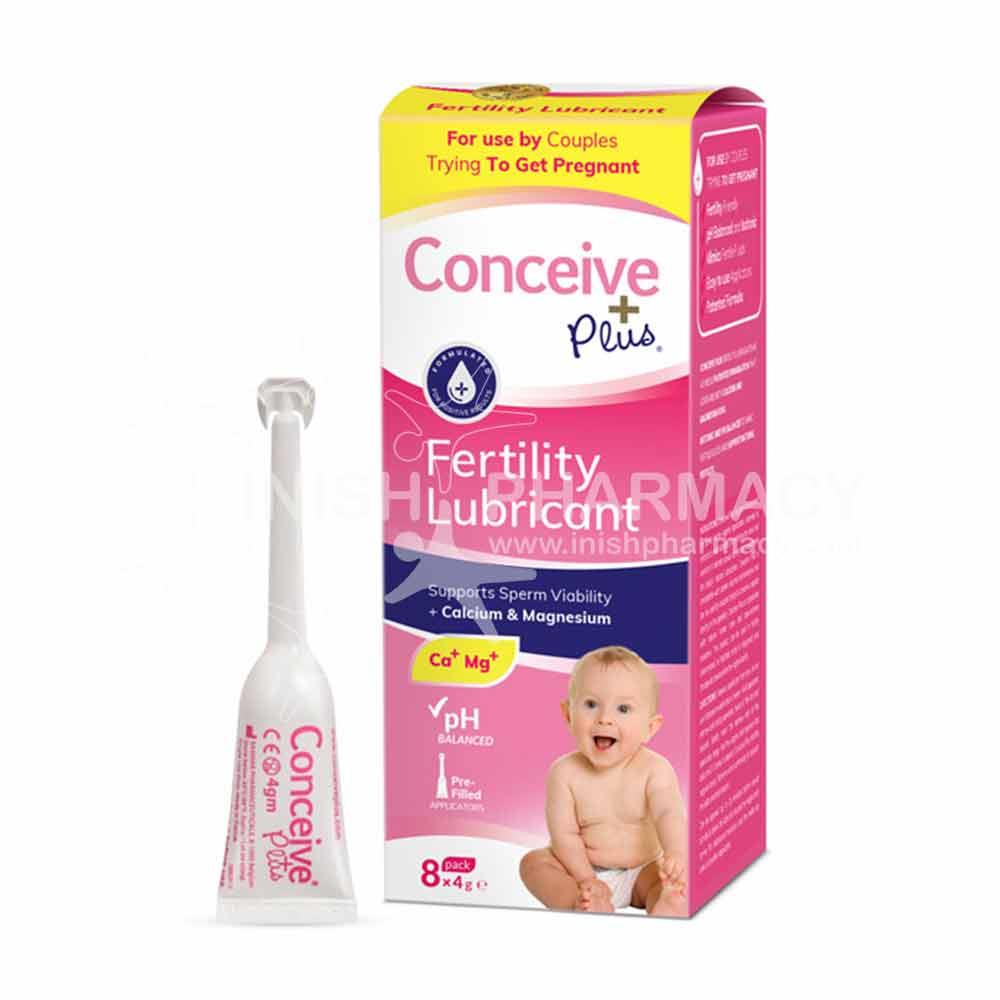 Sasmar Conceive Plus Fertility Lubricant - 8 Pre-Filled Applicators  Inish  Pharmacy
