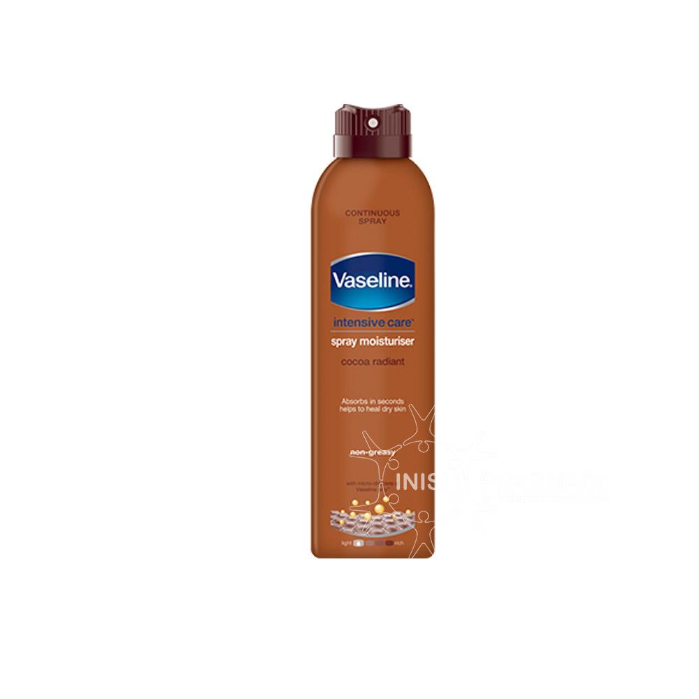 Vaseline Spray & Go Body Moisturiser Cocoa Radiant 190ml