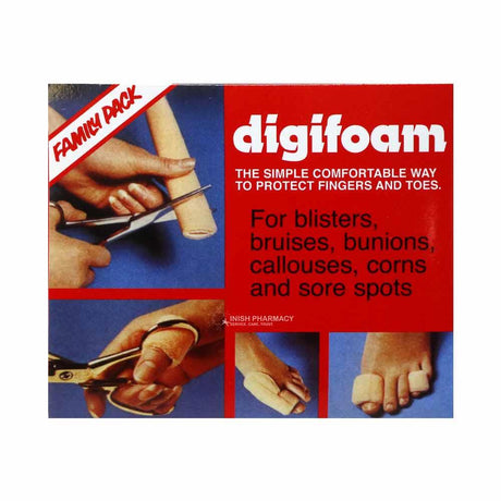 Digifoam Fingers & Toes Foam Protection Pack – for everyday foot care and comfort