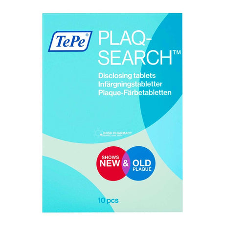TePe Plaq Search Advanced Disclosing Tablets – cleans between teeth for healthy gums