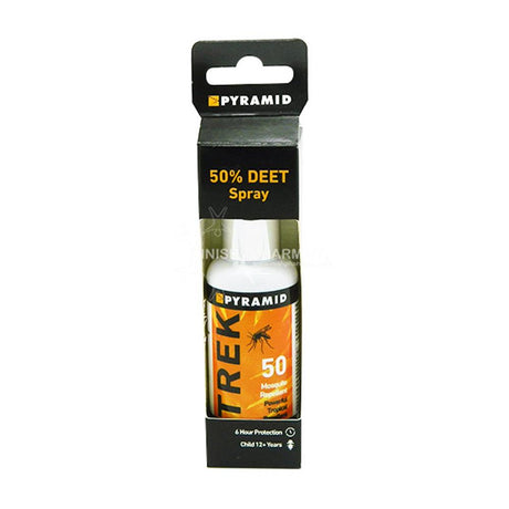 Pyramid Trek Deet 50 Insect Repellent 60ml – repels insects to help prevent bites and stings