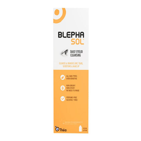 Blephasol Eyelid Cleansing Micelle Lotion 100ml – gently cleanses eyelids to relieve blepharitis