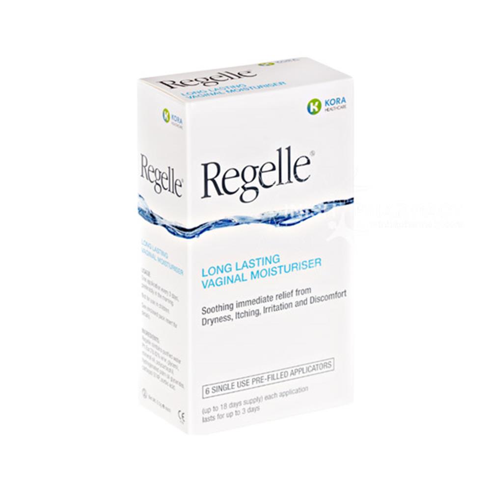 Regelle Long Lasting Vaginal Moisturiser 6 Pre-filled applicators