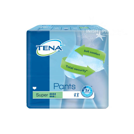 Tena Pants Super Medium 12 Pack – provides discreet, secure incontinence protection