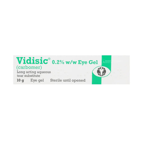 Vidisic Carbomer Eye Gel For Dry Eyes 10g – soothes and hydrates dry, irritated eyes