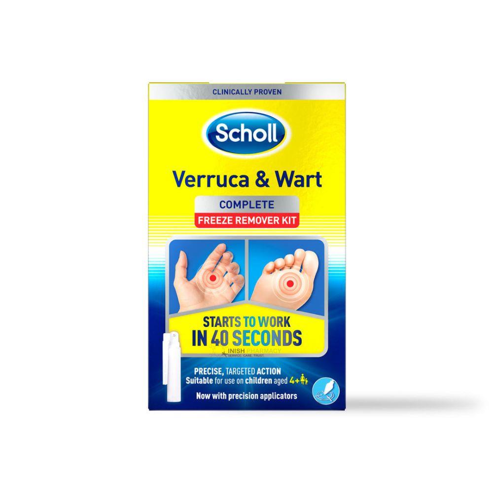 Scholl Freeze Verruca & Wart Remover 80ml – effectively treats and removes warts and verrucas