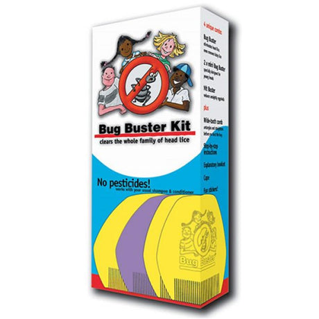 Head Lice Bug Buster Kit – treats and eliminates head lice