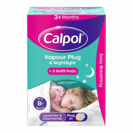 Calpol Soothe and Care Vapour Plug and Nightlight – relieves pain and fever in children