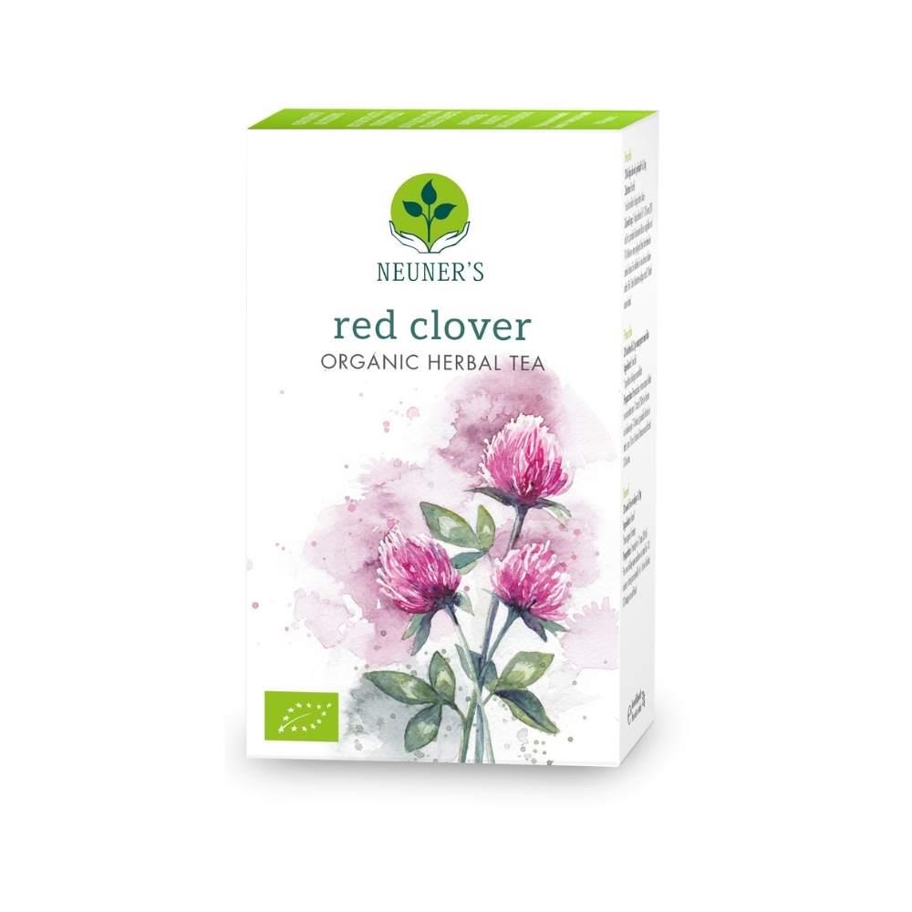 Neuners Organic Herbal Tea Red Clover (Rotklee) 20 Tea Bags