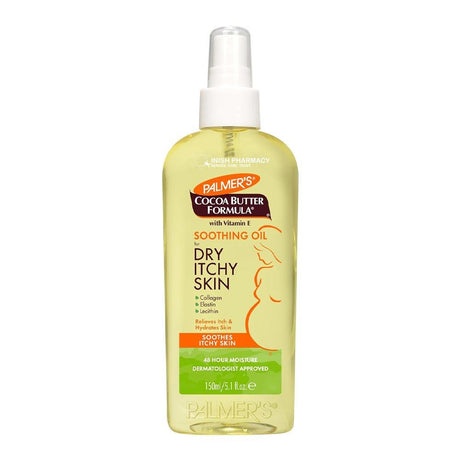 Palmers Cocoa Butter Soothing Oil Dry Itchy Skin 150ml – soothes and protects eczema-prone skin
