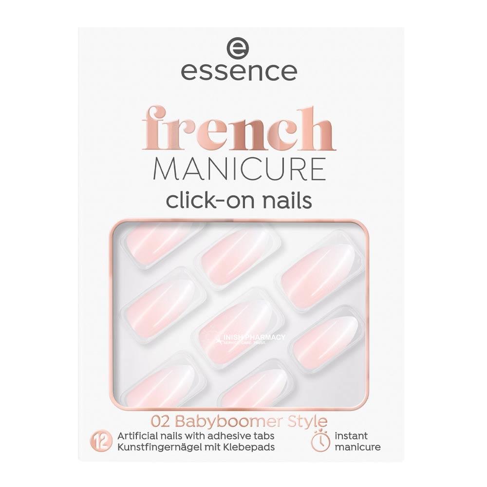 Essence French Click On Go Nails 02 Babyboomer Style