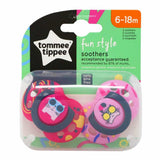 Tommee Tippee Closer To Nature Fun Style Soothers 6-18m