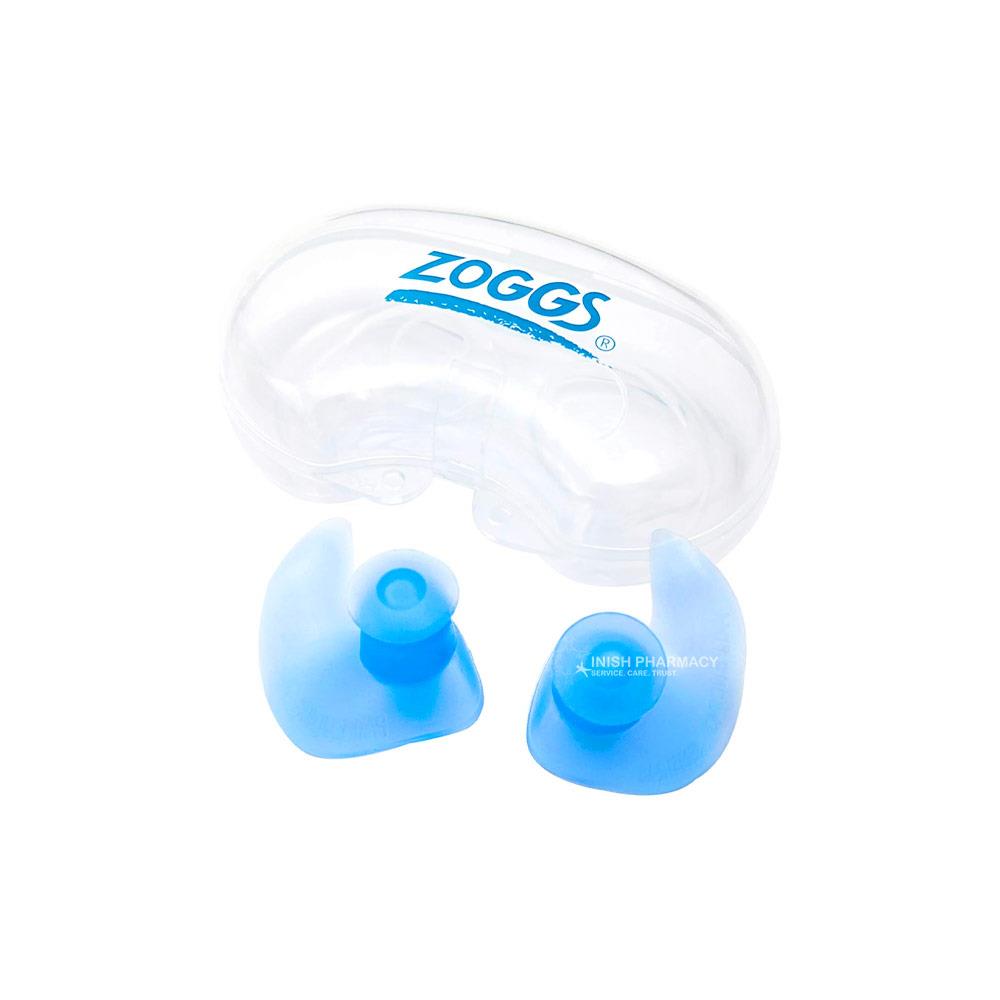 Zoggs Aqua Plugz Blue - Adult – for pool and open-water swimming performance