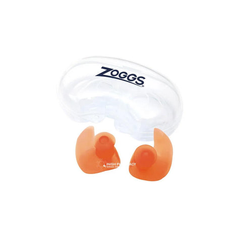 Zoggs Aqua Plugz - Junior Orange – for pool and open-water swimming performance