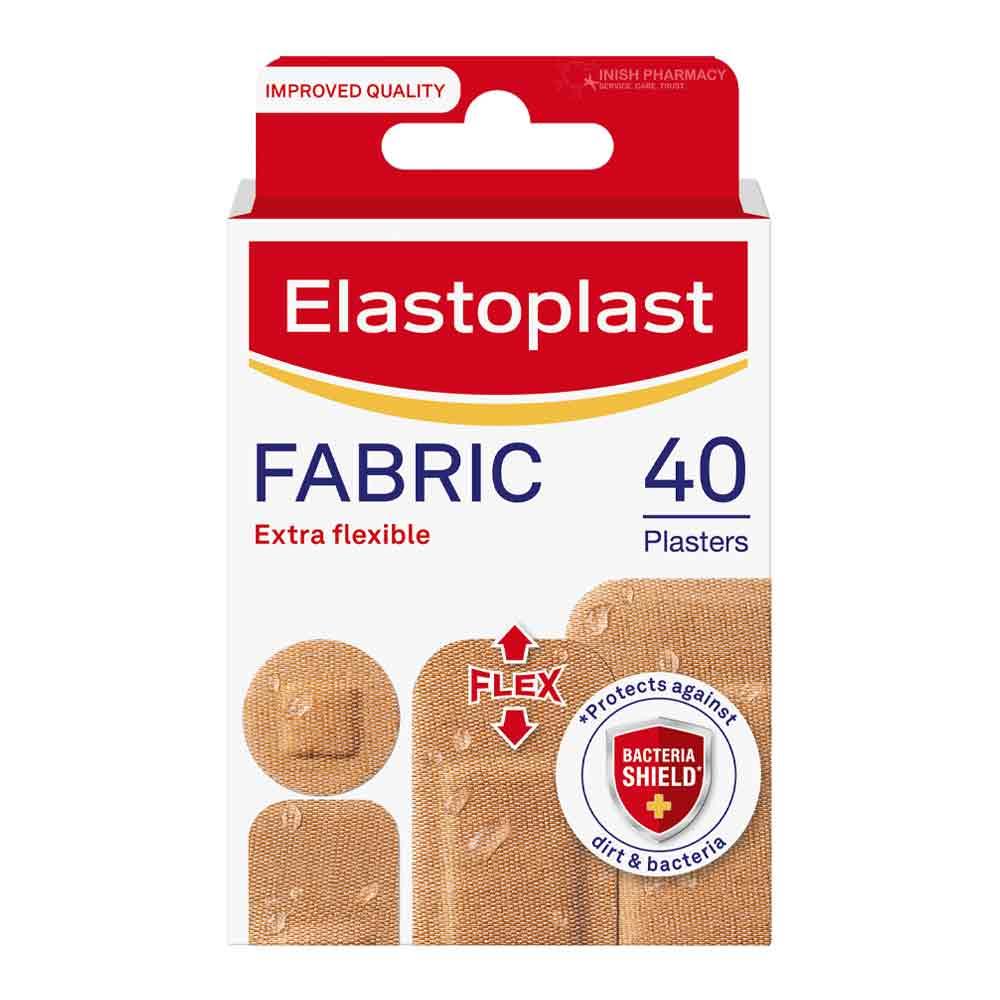 Elastoplast Fabric Plasters 40 Pack