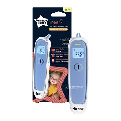 Tommee Tippee In-ear Infrared Thermometer 3 Months+ – a trusted essential for mother and baby care