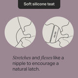 Tommee Tippee Closer To Nature Advanced Comfort Bottles Slow Flow 0m+ 2 Pack