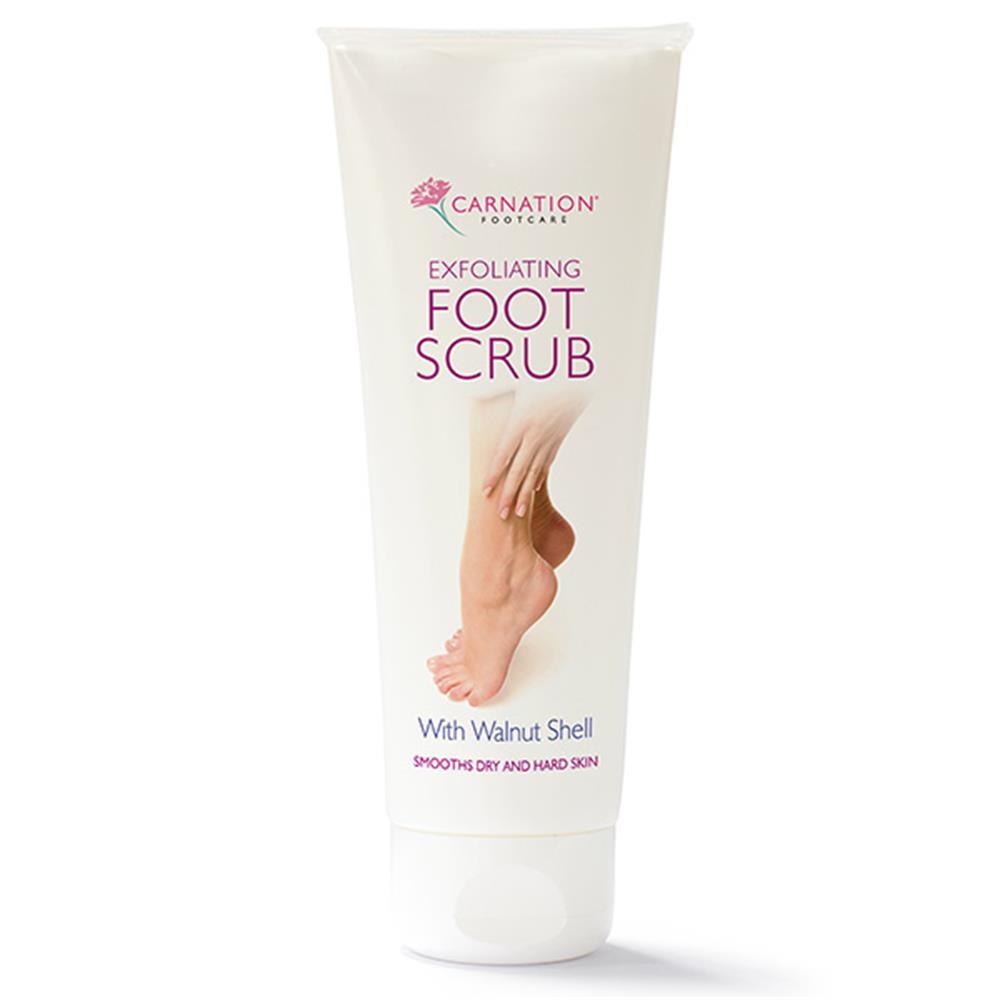 Carnation Exfoliating Foot Scrub 100ml – dermatologist-developed for healthy skin