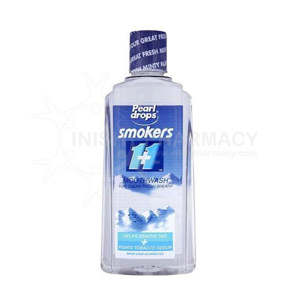 Pearl Drops Smokers Mouthwash 400ml