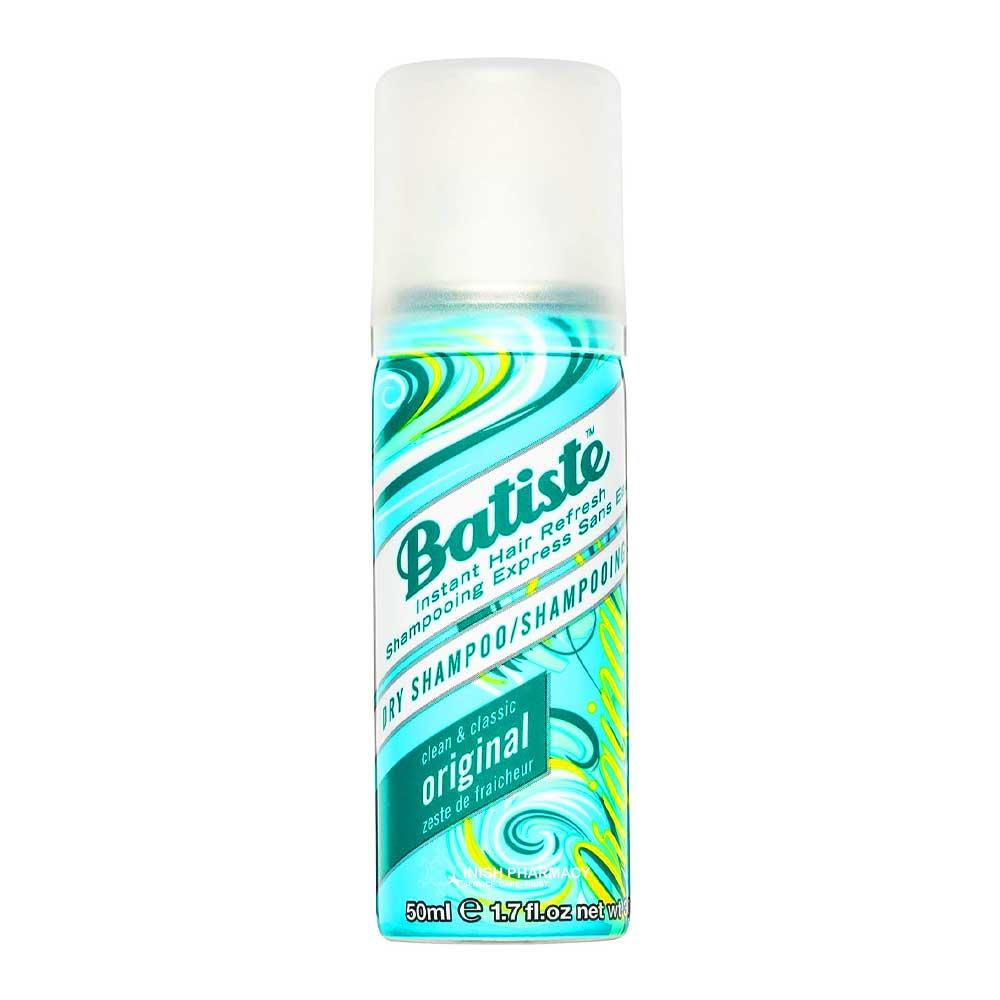 Batiste Dry Shampoo Travel Size Original 50ml – refreshes and volumises hair between washes