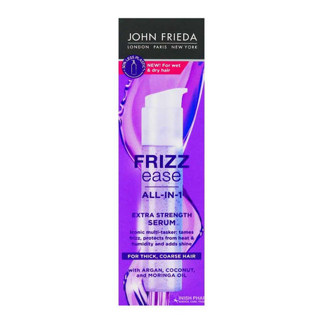 John Frieda Frizz Ease Extra Strength Serum 50ml – tames frizz for smooth, defined hair