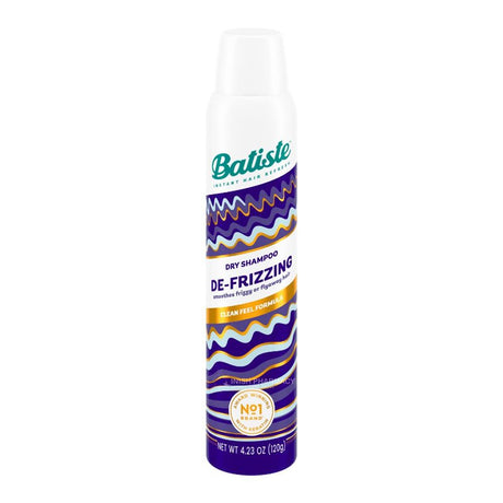 Batiste Dry Shampoo & Defrizz 200ml – refreshes and volumises hair between washes
