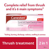 Canesten Combi Soft Vaginal Capsule & Thrush Cream
