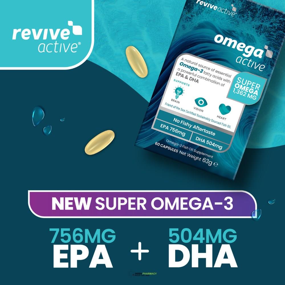 Revive Active Omega Active Super Omega 60 Pack